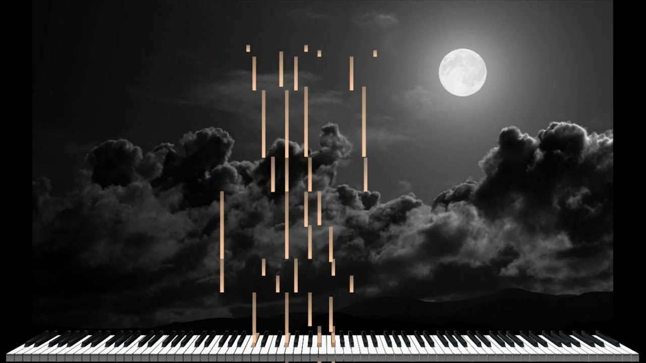 [MIDI/Synthesia] Beethoven - Moonlight Sonata (2. Movement)