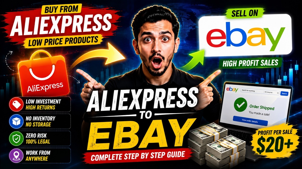Ali Express to eBay Product Hunting 2026 | eBay Full Course | Live Recording