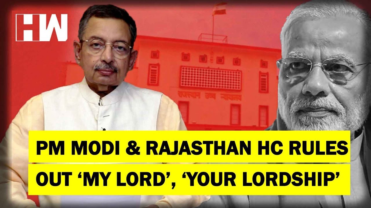 The Vinod Dua Show Episode 123: PM Modi & Rajasthan HC rules out ‘My Lord’, ‘Your Lordship’