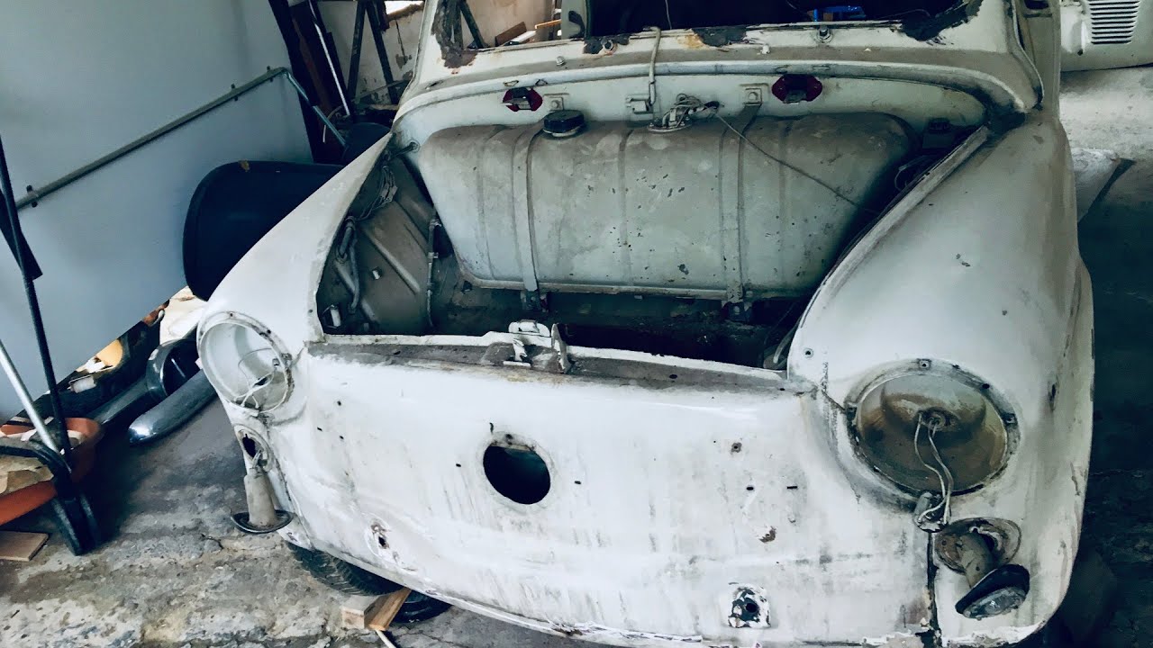 Restauración completa antiguo SEAT 600 | Restauración y reparación de coche abandonado