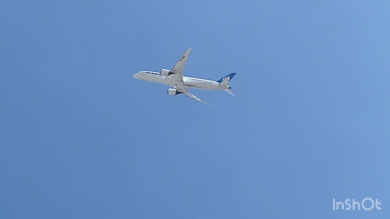 Boeing 787-9 Dreamliner de Air Europa Volando de Guayaquil a Madrid