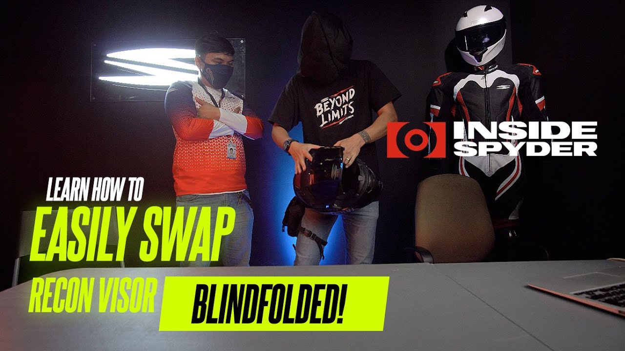 How to Swap Visor of Spyder Recon / Recon Plus Helmet | Inside Spyder Ep.01