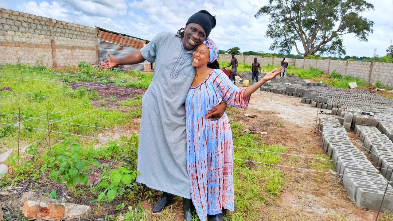 1 Week Building Our Dream House in The Gambia ❤️