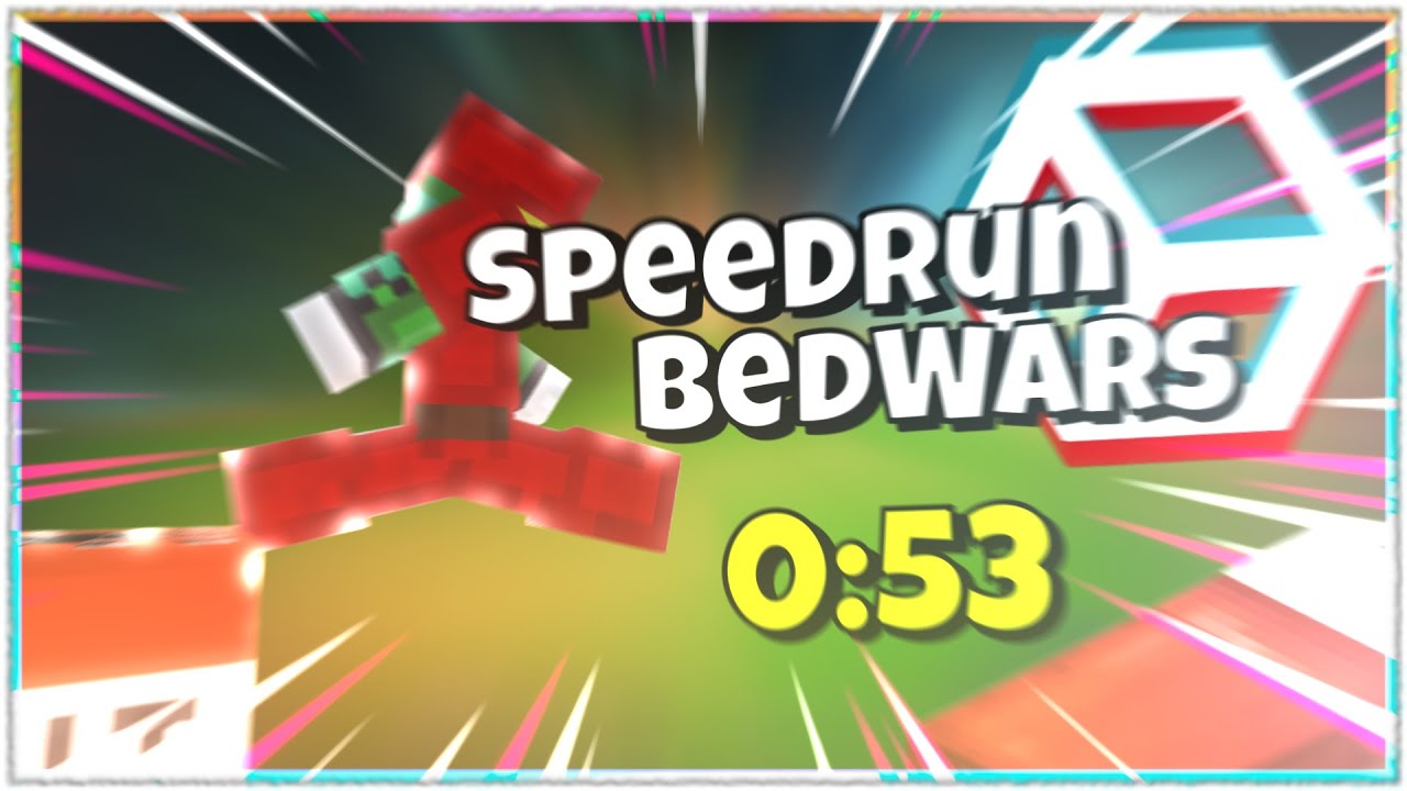 SPEEDRUN BEDWARS 1V1 CRAFTOK (0:55)