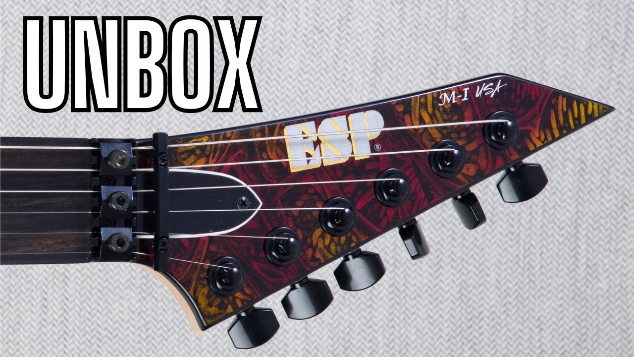 ESP Guitars: ESP USA M-I DX hellfire