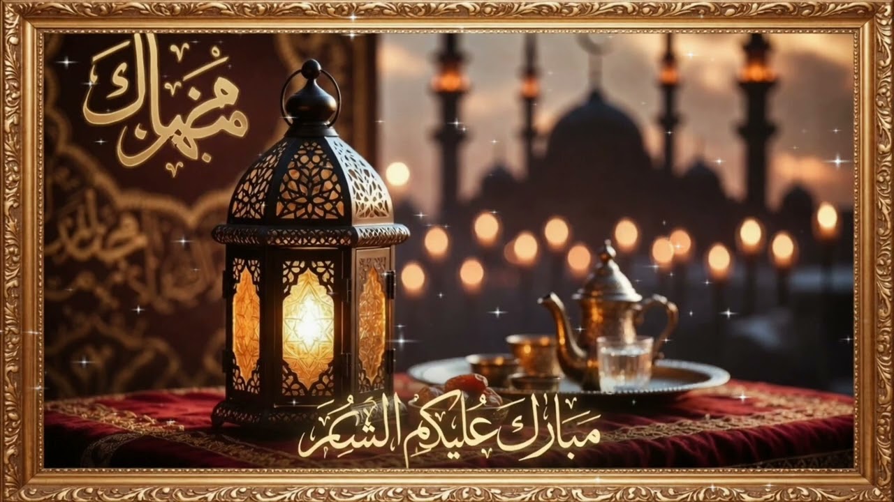 This Golden Ramadan Frame Will Light Up Your Space ✨🌙أجمل لوحة حائط رمضانية تخطف الأنظار فوراً 🌙🕌