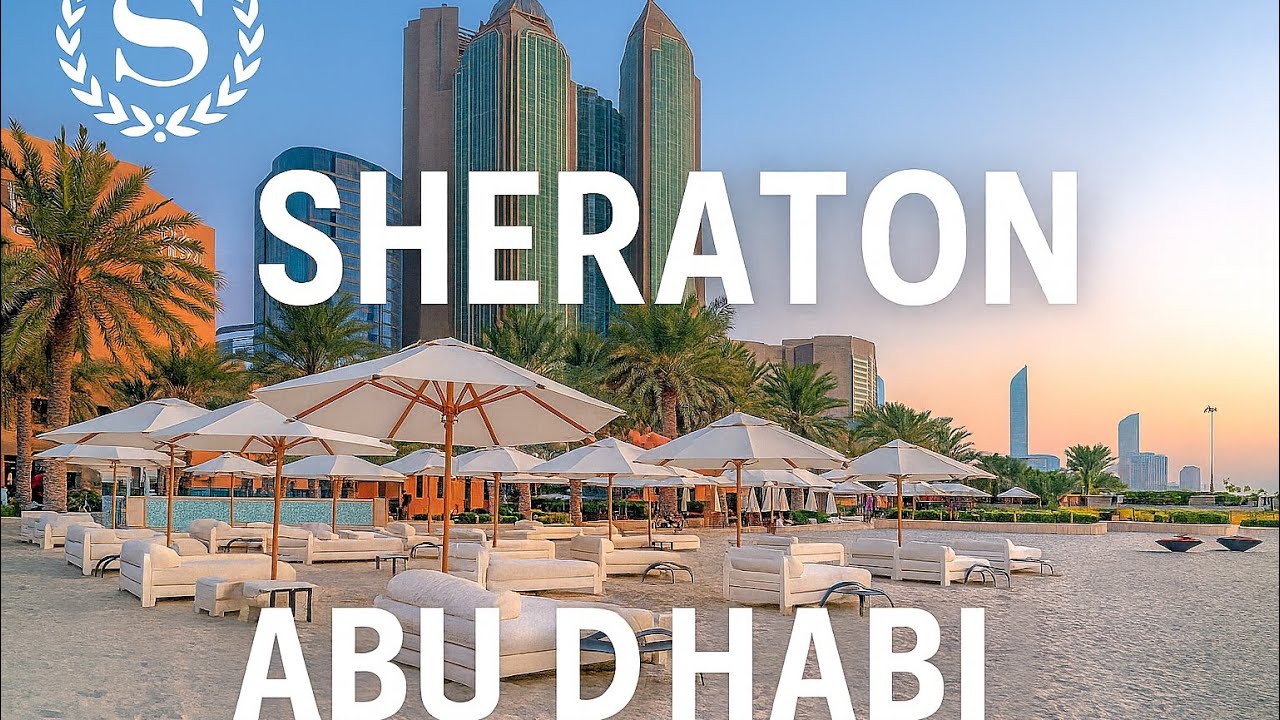 Внутри отеля Sheraton Abu Dhabi Resort | Номера, бассейны, пляж и завтрак