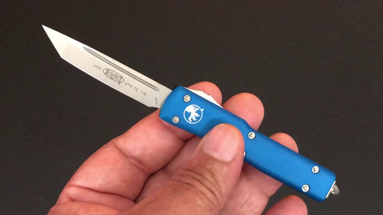 Microtech UTX-70!  CTS-204P!  The Knife of the Day!