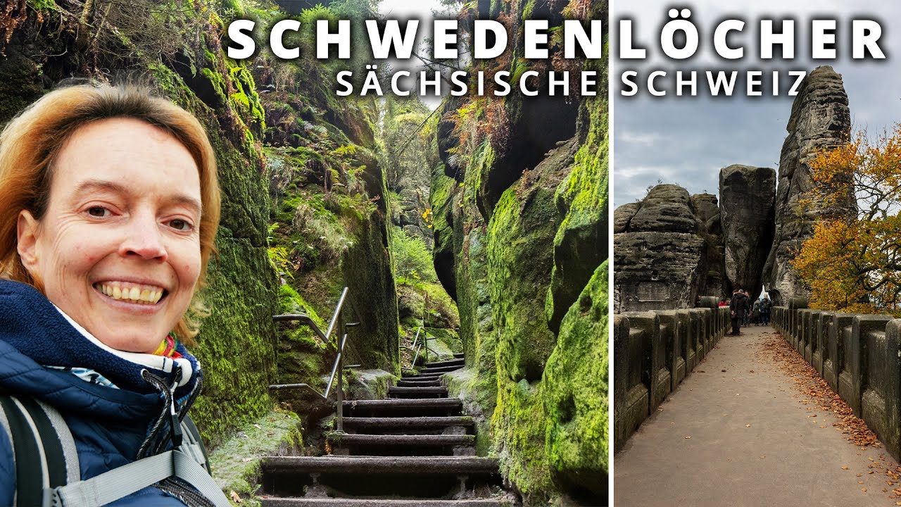 durch die Schwedenlöcher zur Basteibrücke in der Sächsischen Schweiz
