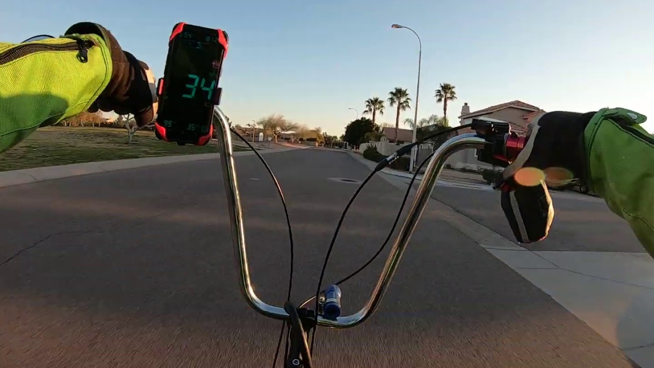 Predator 212cc Motorized Bike Ride and Small Walkaround Chest Cam POV