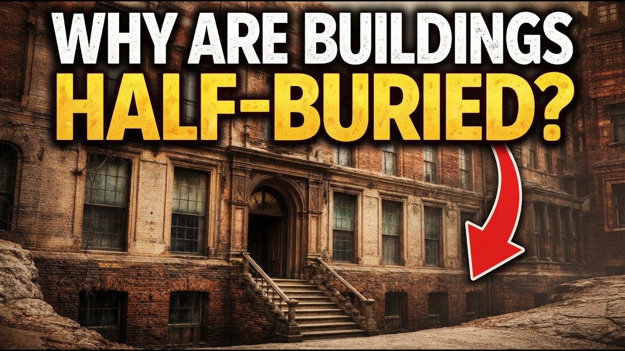 Why So Many 19th-Century Buildings Are Half-Buried (The Real Reason)