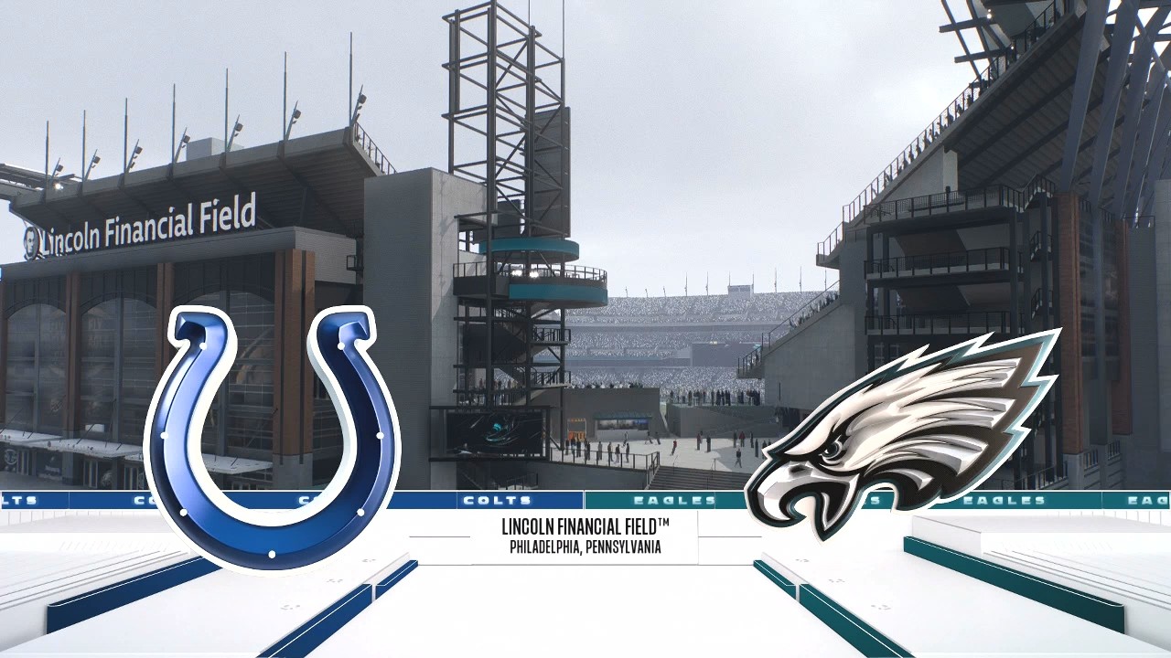 Madden NFL 26 &mdash; Индианаполис Колтс (3-9) против Филадельфия Иглз (9-3) PS5, 14-я неделя (составы ...