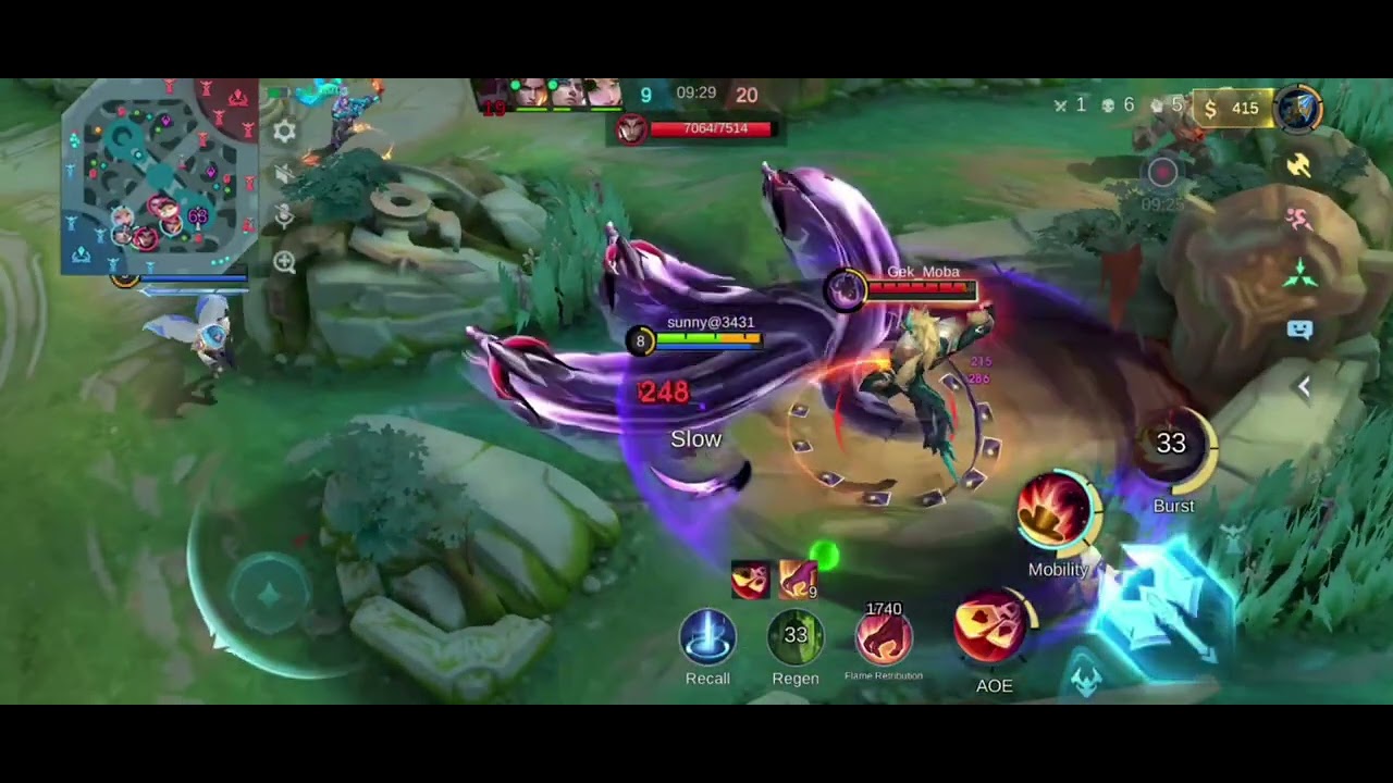 SAVAGE GAMEPLAY | #mobilelegends #mllb #gaming #like #subscribe 