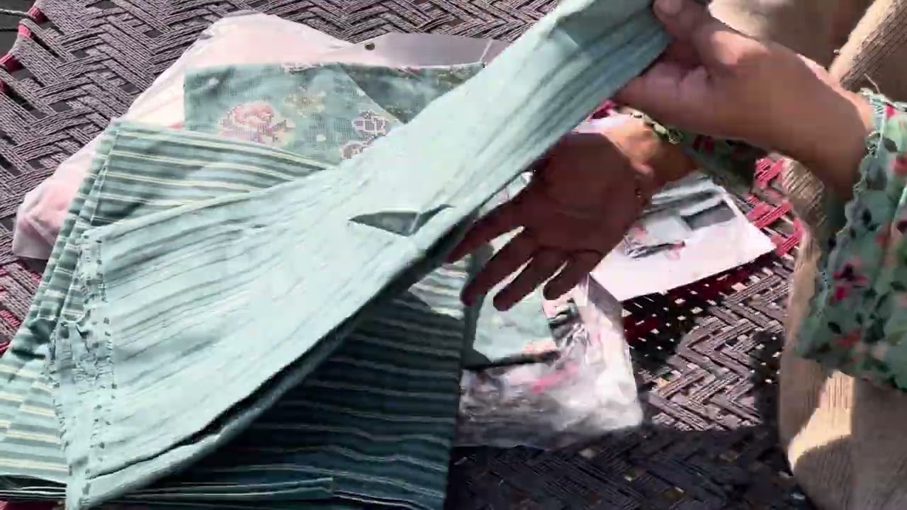 Nishat dressed online shopping haul share with all YouTube family 