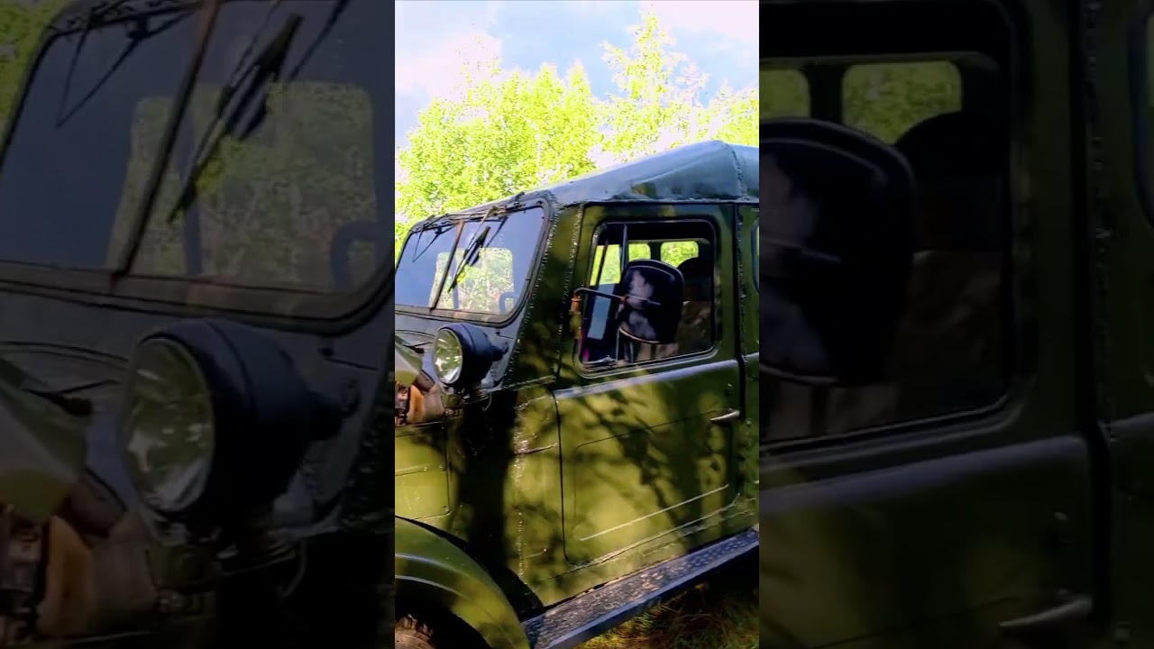 🌳🌲Древний ГАЗ-69🔥, для лесных покатушек. 🌲🌳