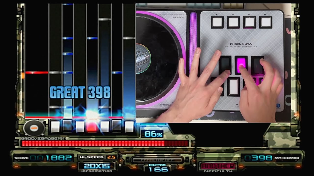 [IIDX] ICARUS (BLACK ANOTHER, LEGGENDARIA) Hard Clear.