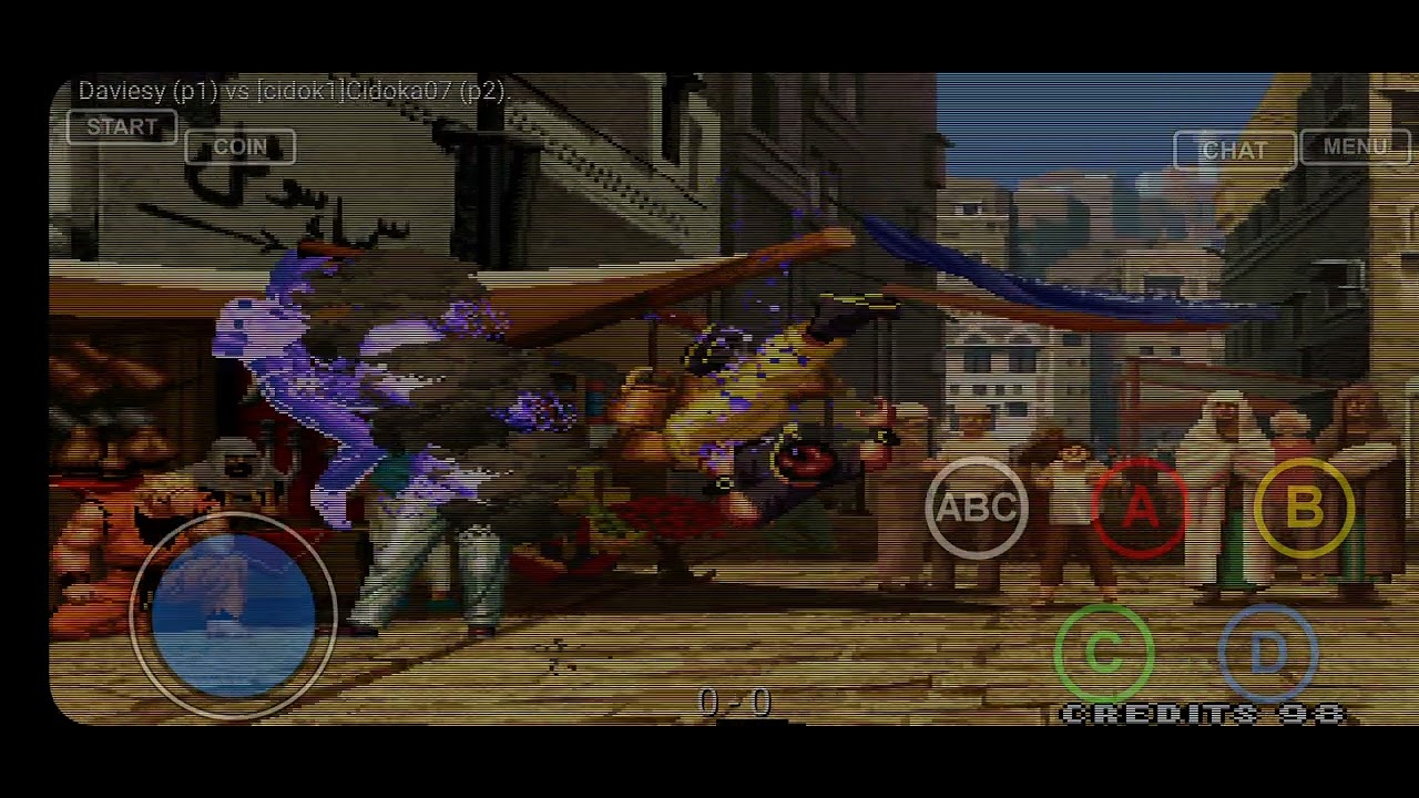 Davieyse VS Cido007 Kof 98 GGPO.