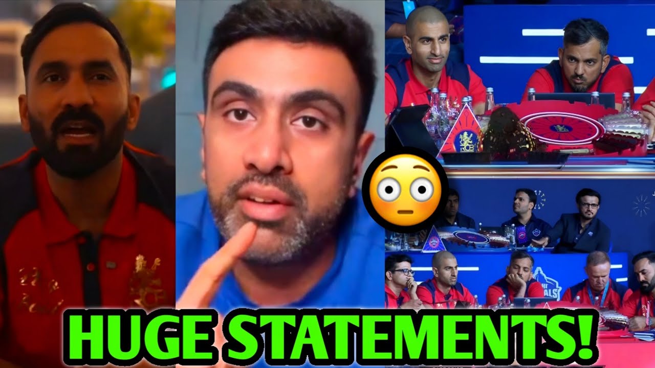 Ashwin HUGE Statement on RCB Auction 😳 Mo & Dinesh on IPL 2026 🔥 IPL Cricket News Facts
