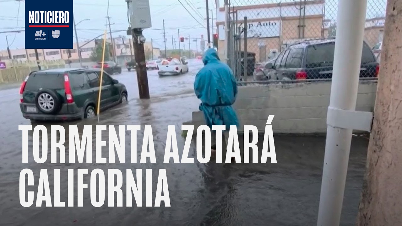 Alerta por inundaciones en California: Así se preparan autoridades y residentes por fuertes lluvias