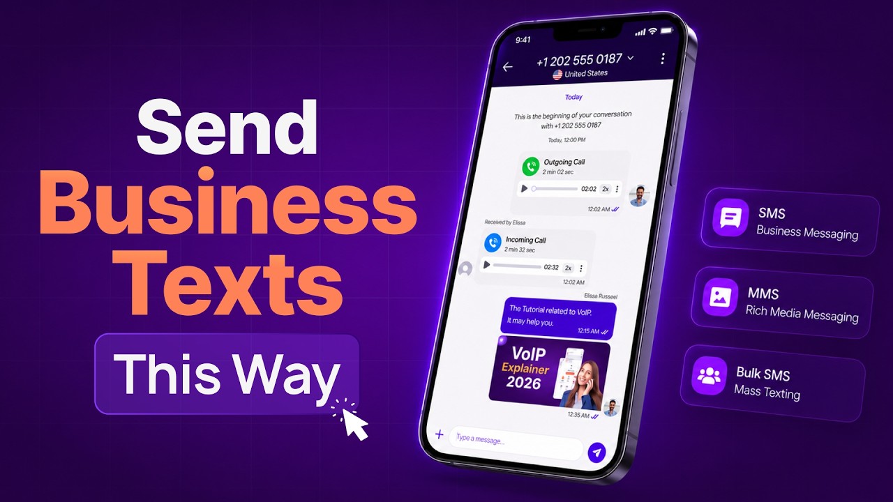 How to Send Business SMS and MMS from KrispCall