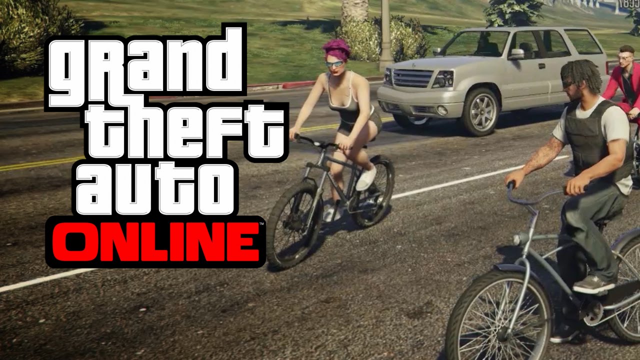 GTA Online (#41) Rock & Ekipa - Rowerowy Relaks
