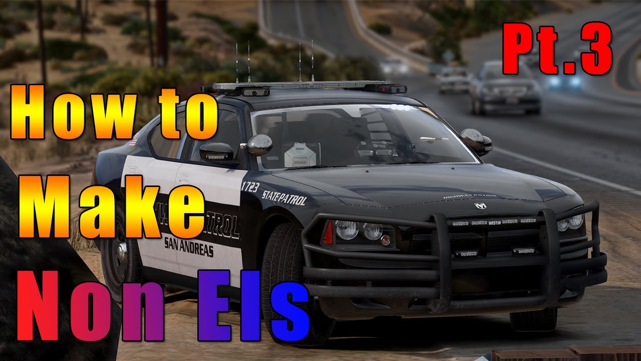 How to Make A Police Car For FIVEM & GTAV | Pt3 | 2021