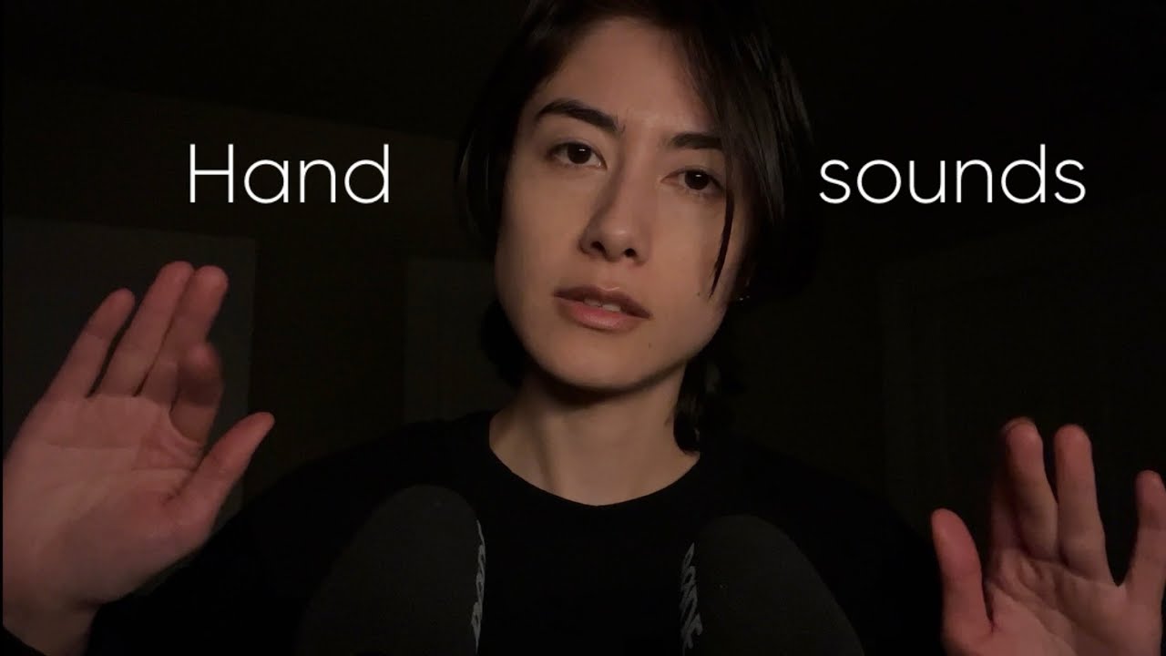 🤲Hand sounds and whispering ASMR
