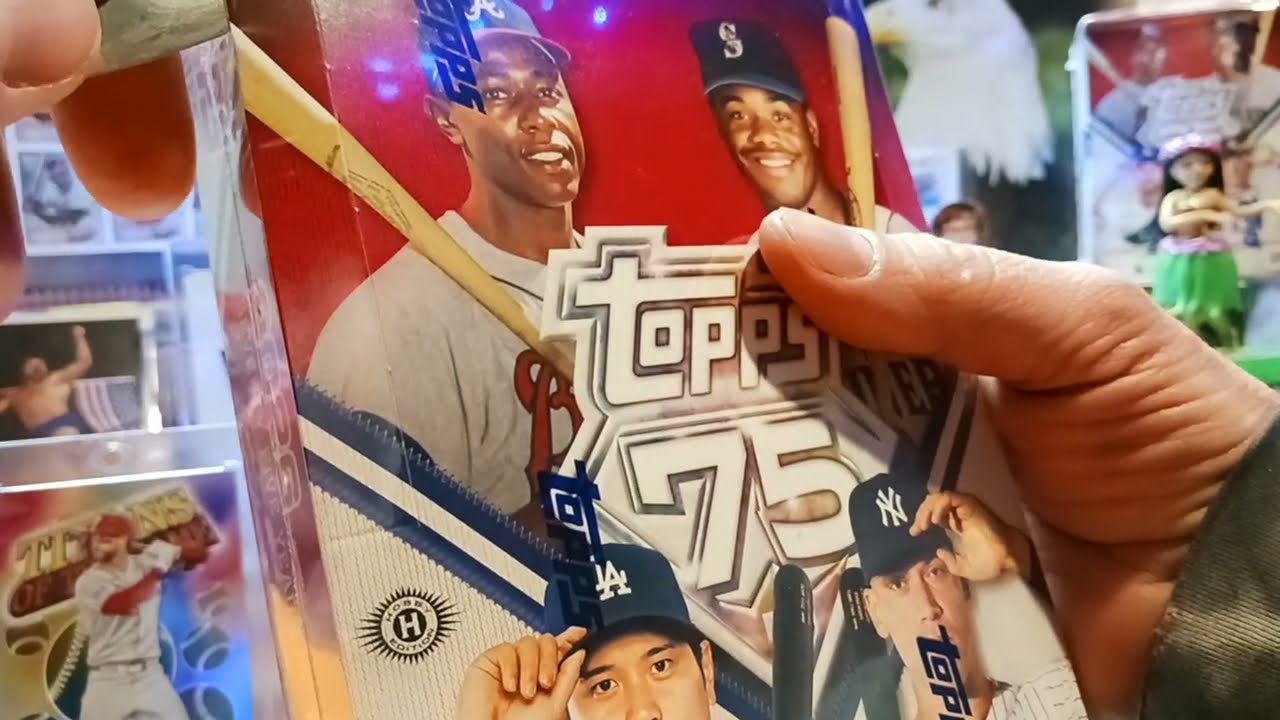 🌃LATE NIGHTriPpen🌉2⚾️26 topps 75💎Series 1 Hobby Box 📦part one/2