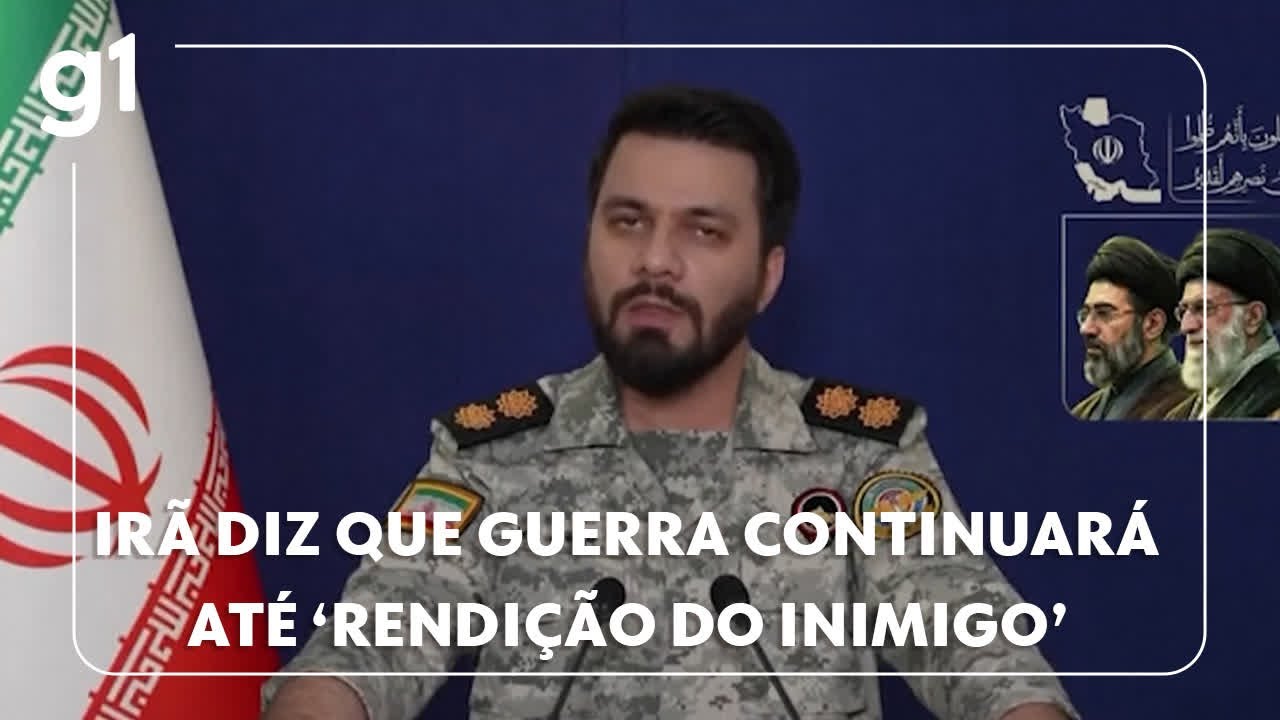 Em resposta a Trump, Ir&atilde; diz que guerra continuar&aacute; at&eacute; 'rendi&ccedil;&atilde;o do inimigo'