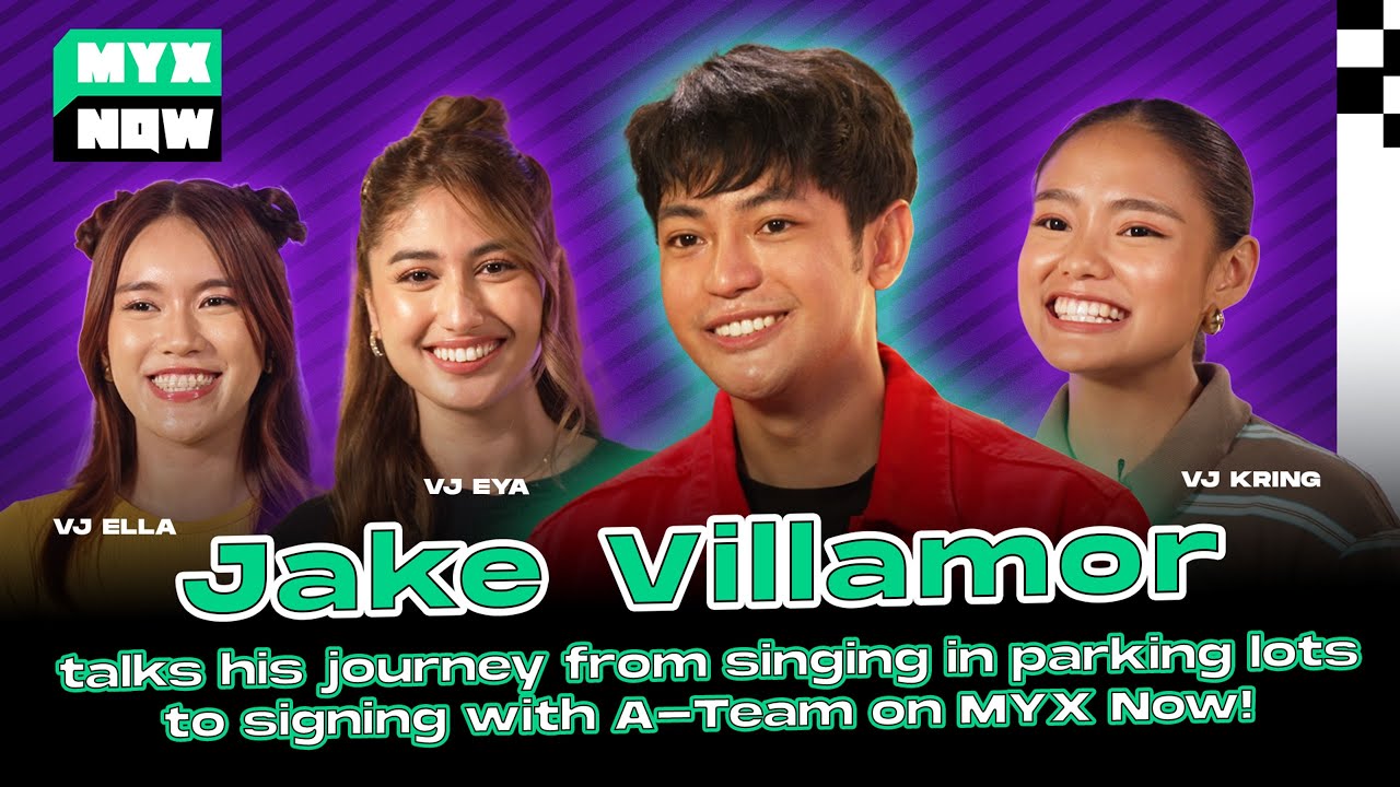 JAKE VILLAMOR On Working With KOLETTE In 2 Music Videos | MYX NOW