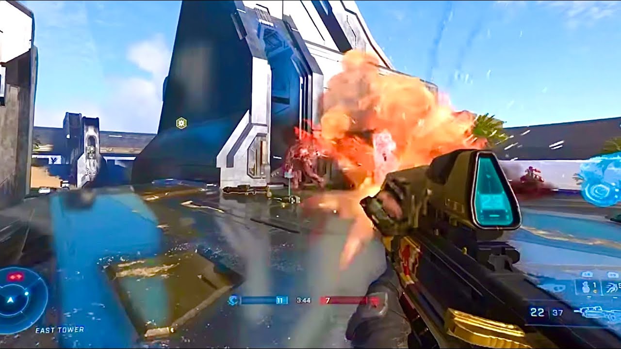 The New Assault Rifle MELTS in Halo Infinite
