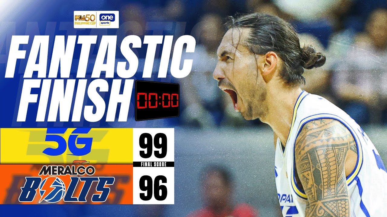 TNT SPOILS Meralco’s LATE GAME PUSH TO ADVANCE TO THE FINALS | PBA Season 50 Philippine Cup