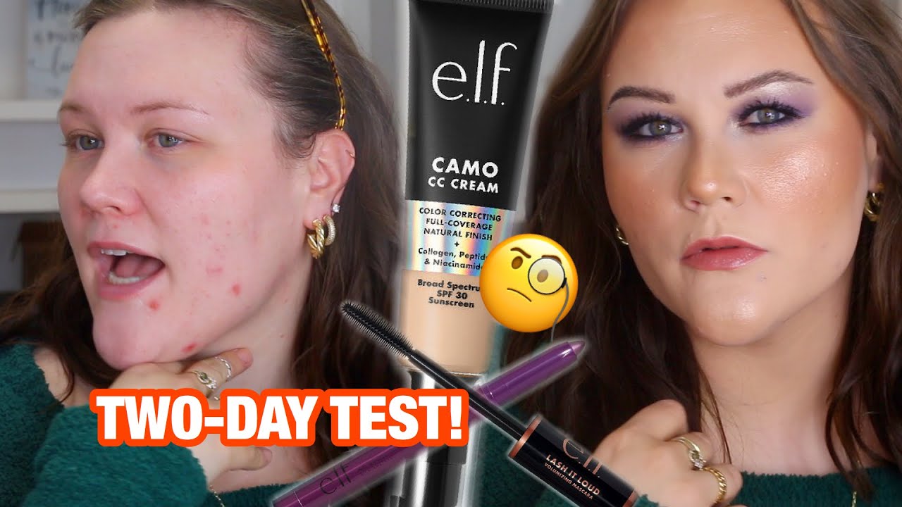 NEW! ELF CAMO CC CREAM- WEAR TEST!