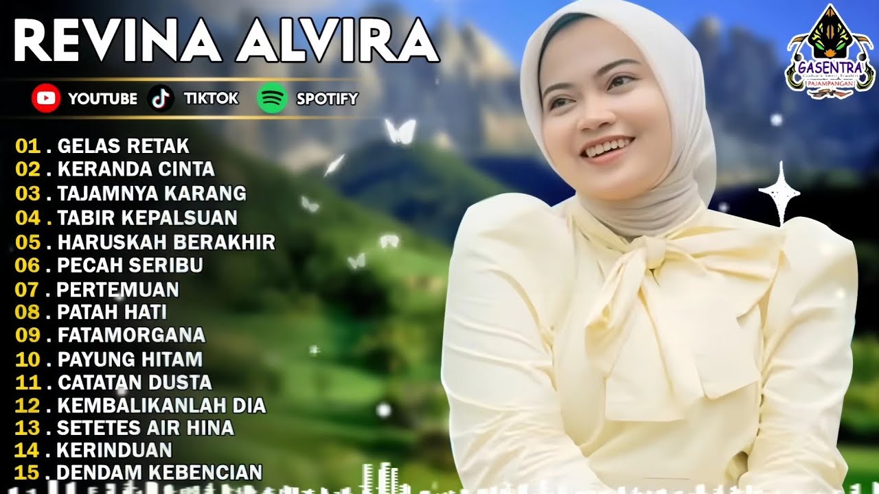 GELAS RETAK - KERANDA CINTA - REVINA ALVIRA - DANGDUT KLASIK - GASENTRA TERBARU 2025