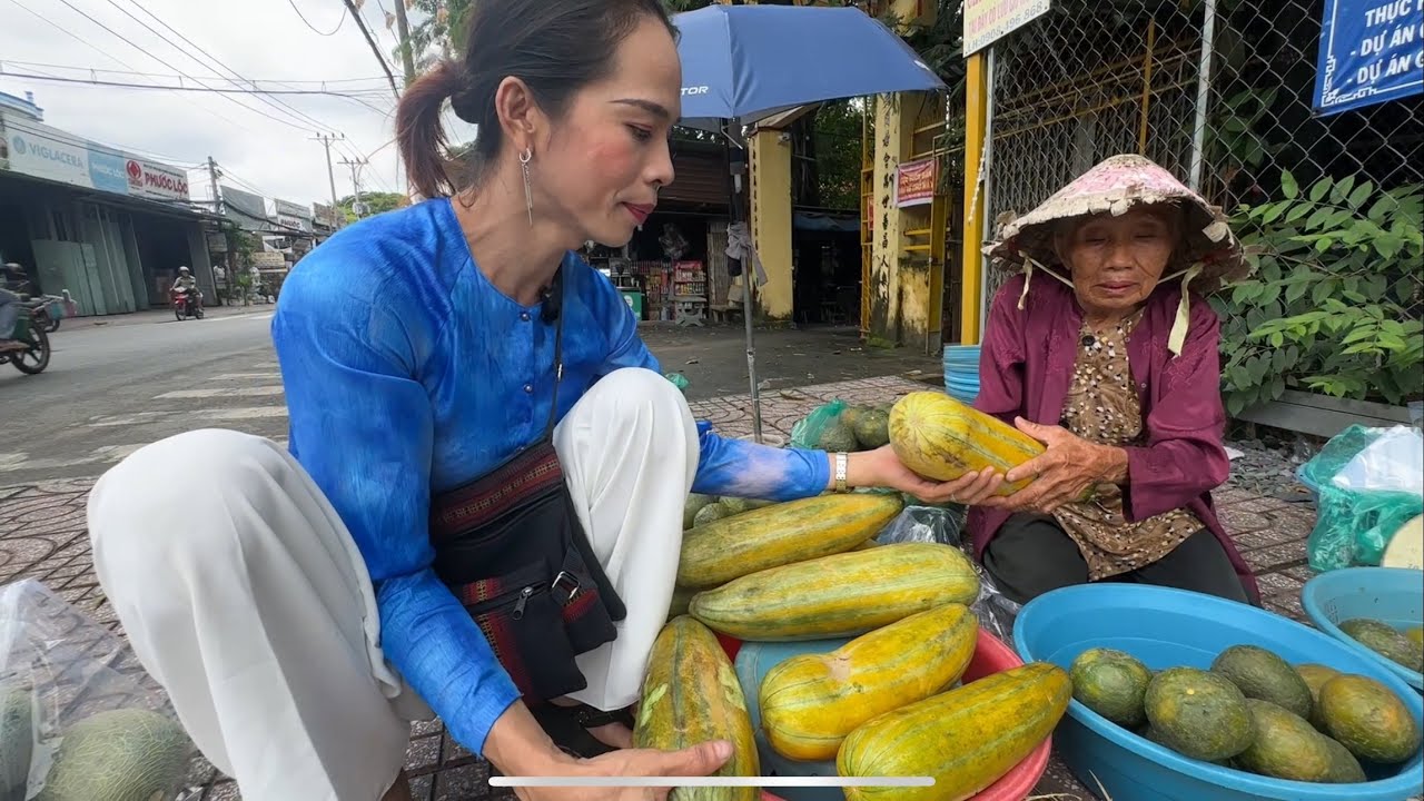 Tây Thy Làm Trái Cây Tô Mua Trái Cây Khủng Ở Nghĩa Địa Bình Hưng Hoà