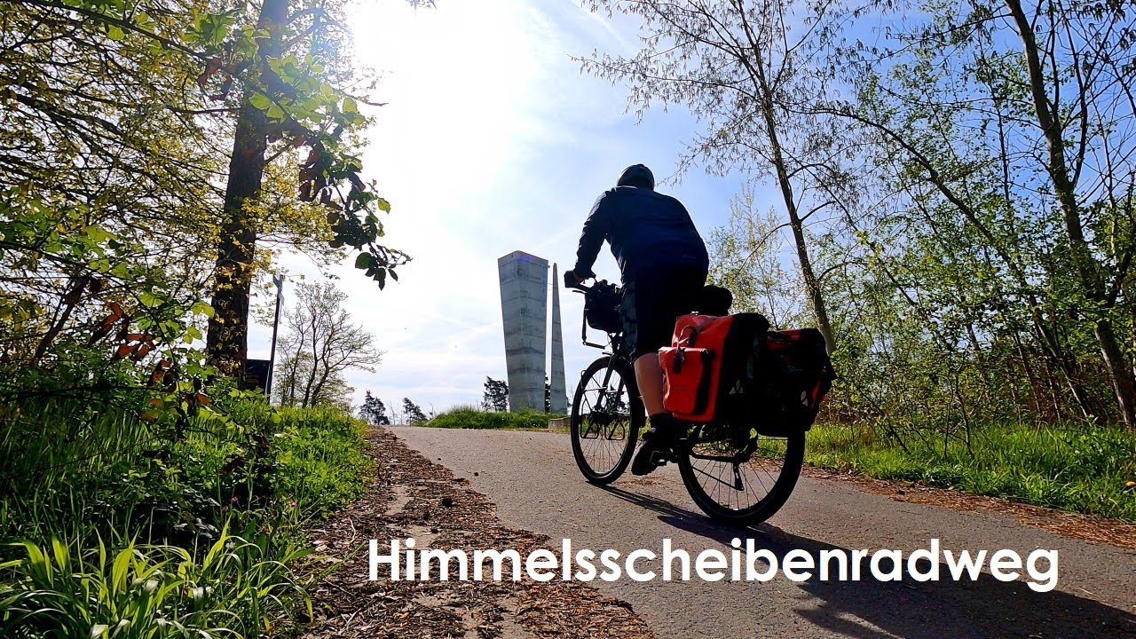 Himmelsscheibenradweg - Himmelsscheibe von Nebra