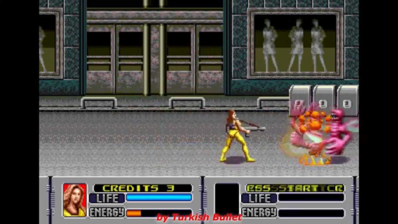 Alien Storm (Sega Mega Drive / Genesis) - (Longplay - Karen | Hard Difficulty)