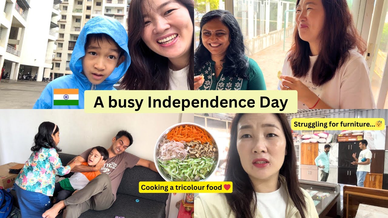 Happy Independence Day 2025 | Cooking tricolour recipe | Finding the perfect furniture