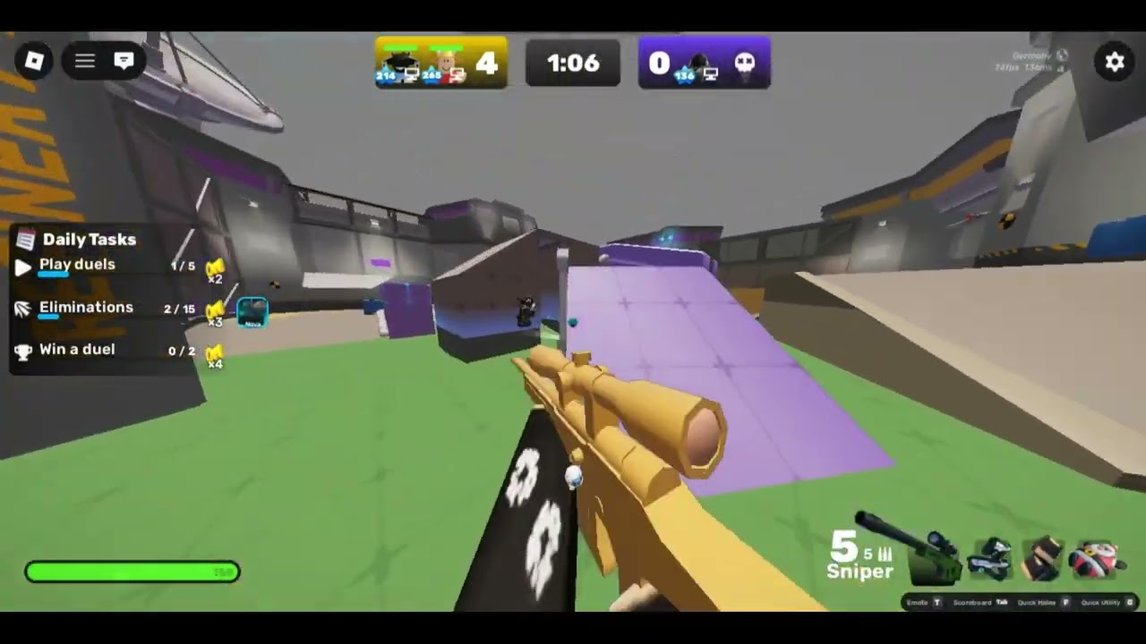 Me and rts_try play 2v2 in roblox reviles