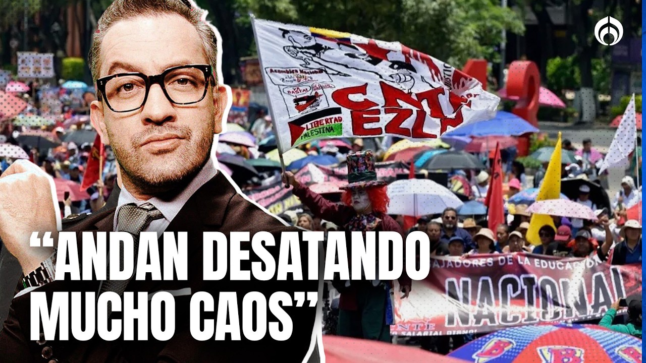 CNTE mantiene bloqueos en CDMX y advierte m&aacute;s movilizaciones durante la semana