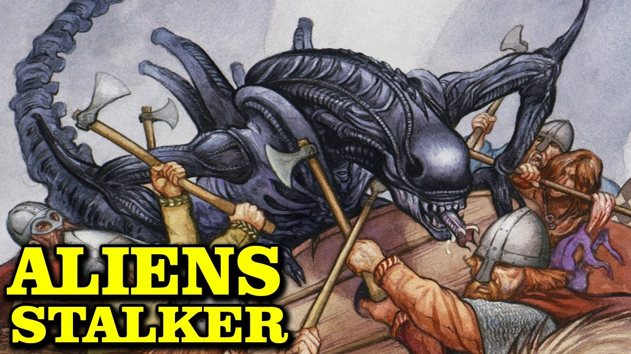 Alien Lore - Aliens Stalker - Викинги против ксеноморфов. Полная история. Мифология скандинавов. ...