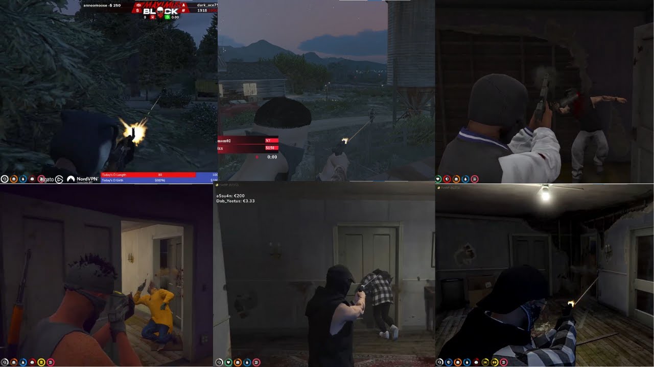 Seaside vs Bsk At Grandmas Shootout (All Povs) Gta Nopixel