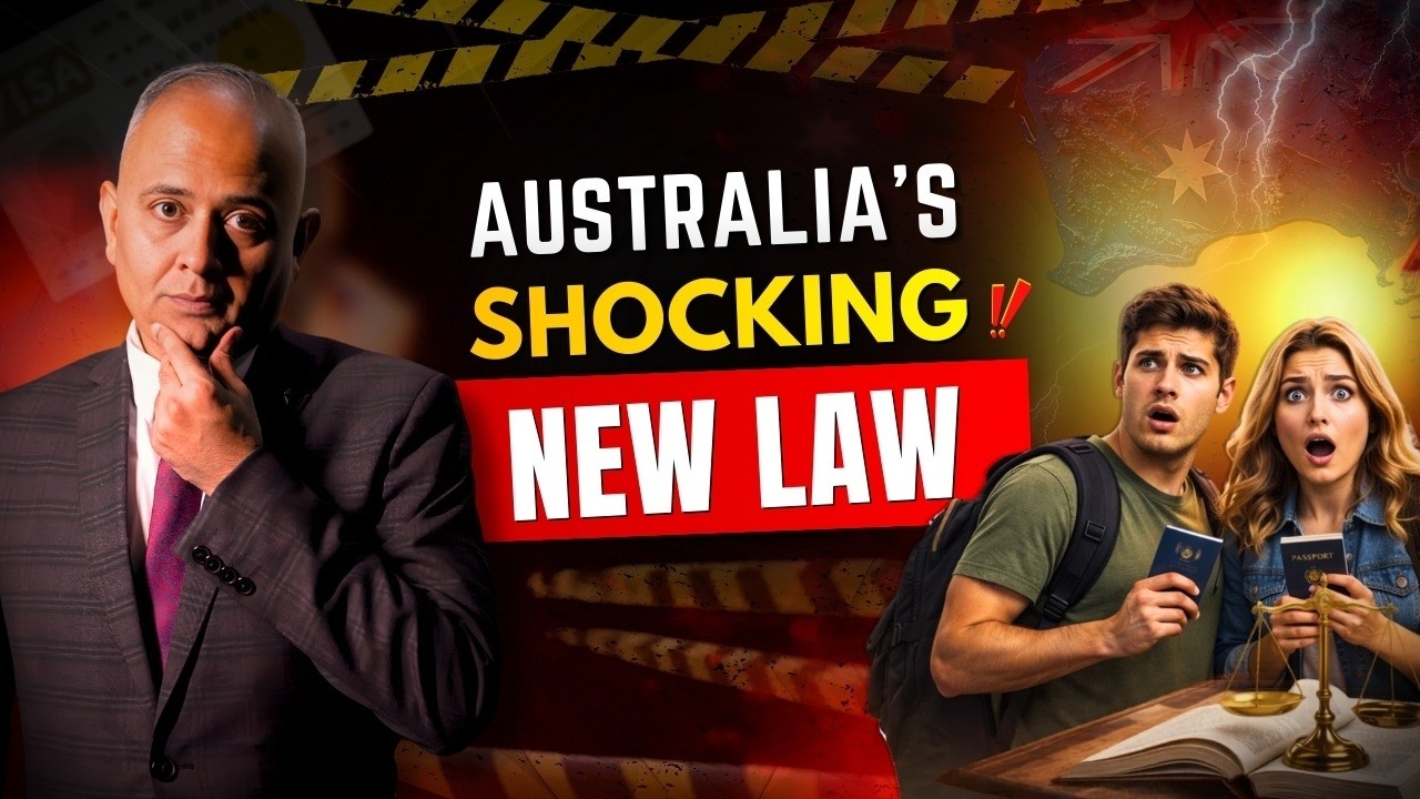 Australia Can Temporarily Ban Travelers? New Immigration Law Explained 🚨📢