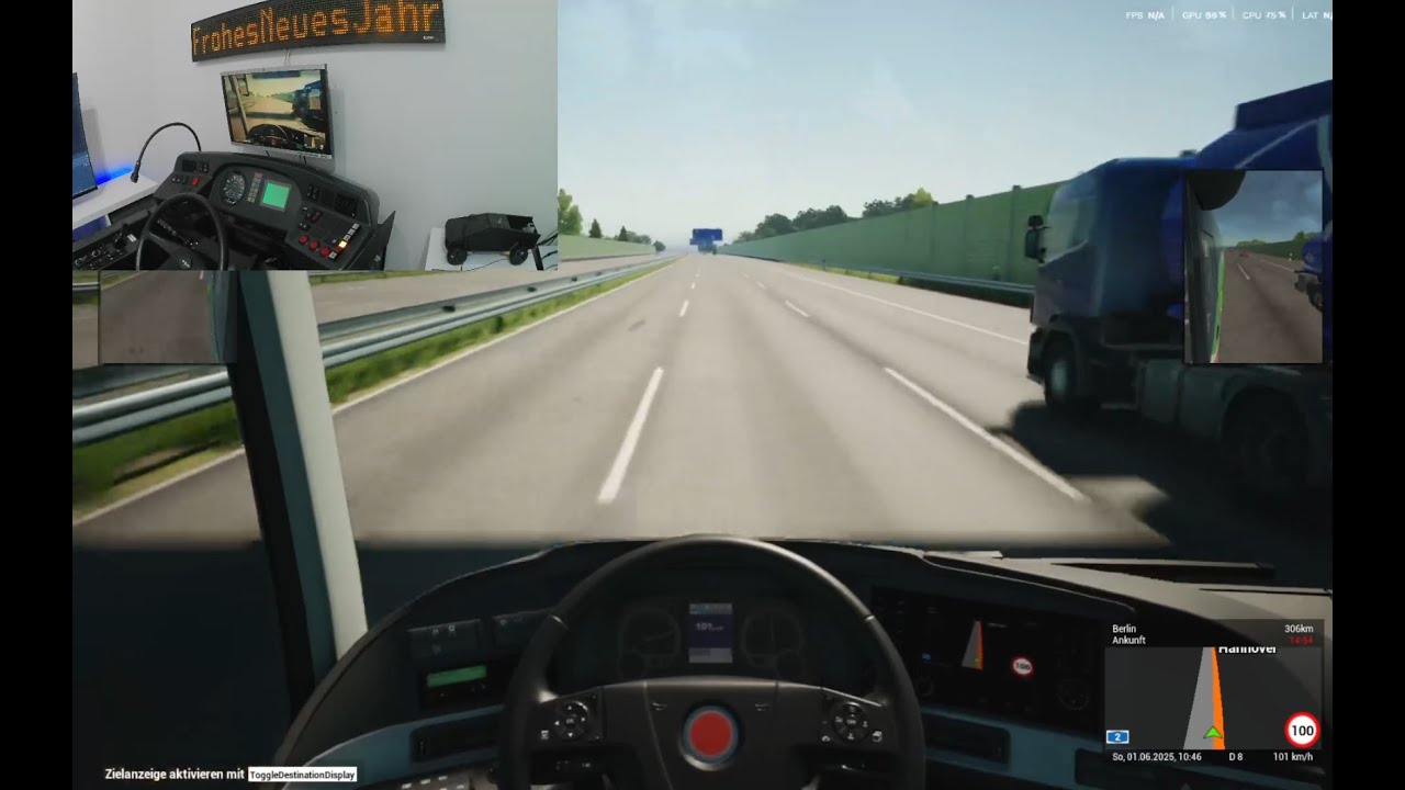 Fernbussimulator Silvesteredition! FROHES NEUES JAHR! #fernbussimulator