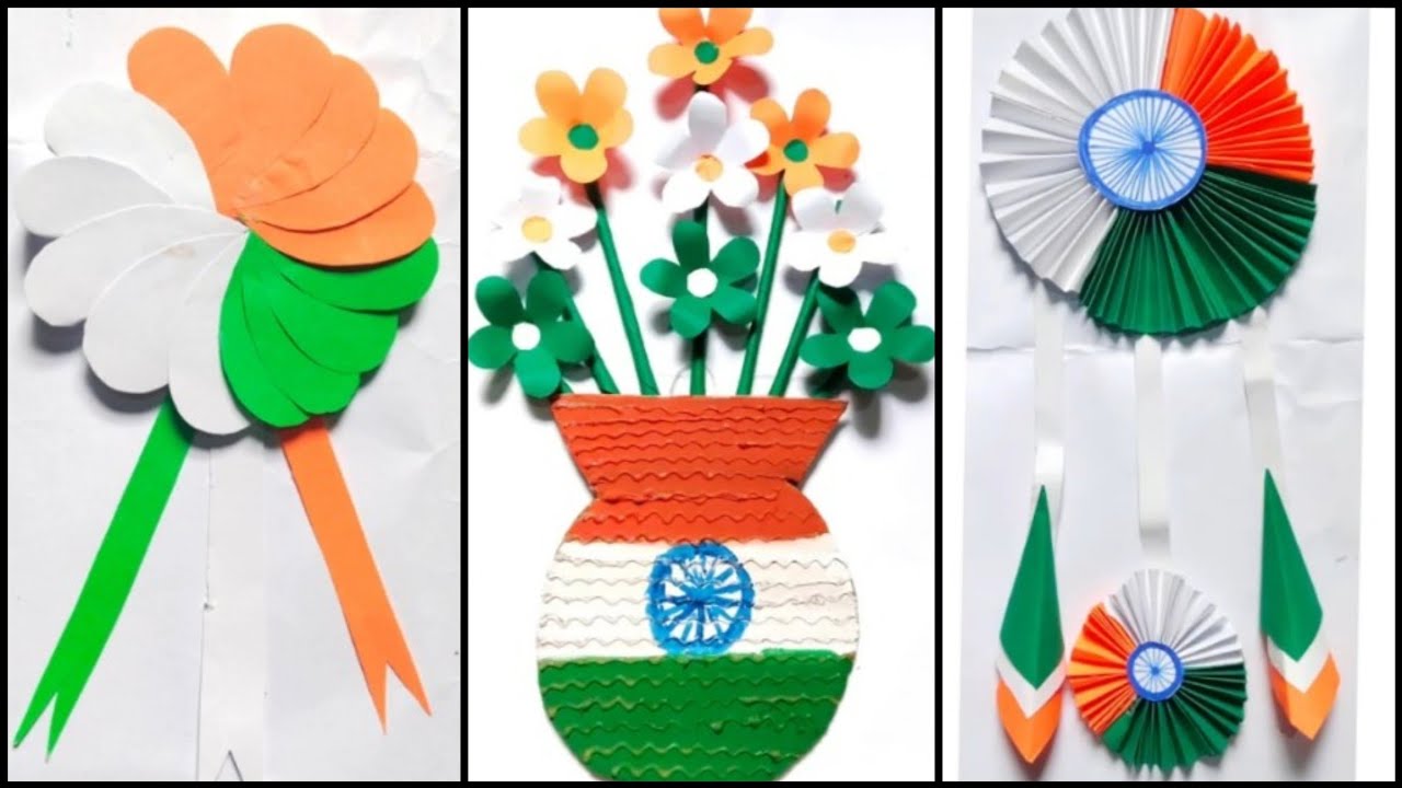 Easy republic crafts ideas 💡🇮🇳 #babifreitas #india #subscribe #shorts #youtube  
