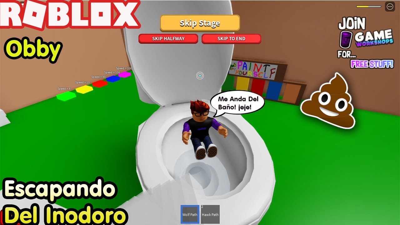 Roblox Escapando Del Inodoro Parkour! Sorpresas Desagradables jeje! 🤢💩