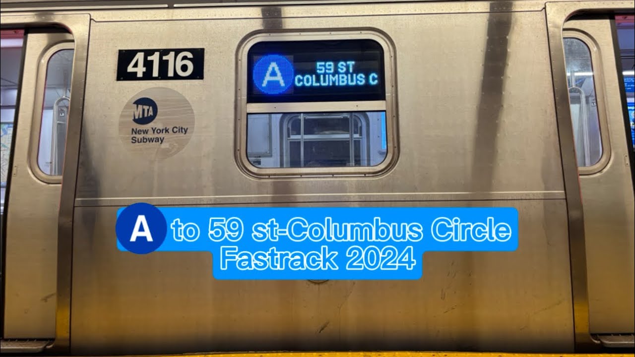 R179 & R211 A trains to 59 st-Columbus Circle G.O (2024)
