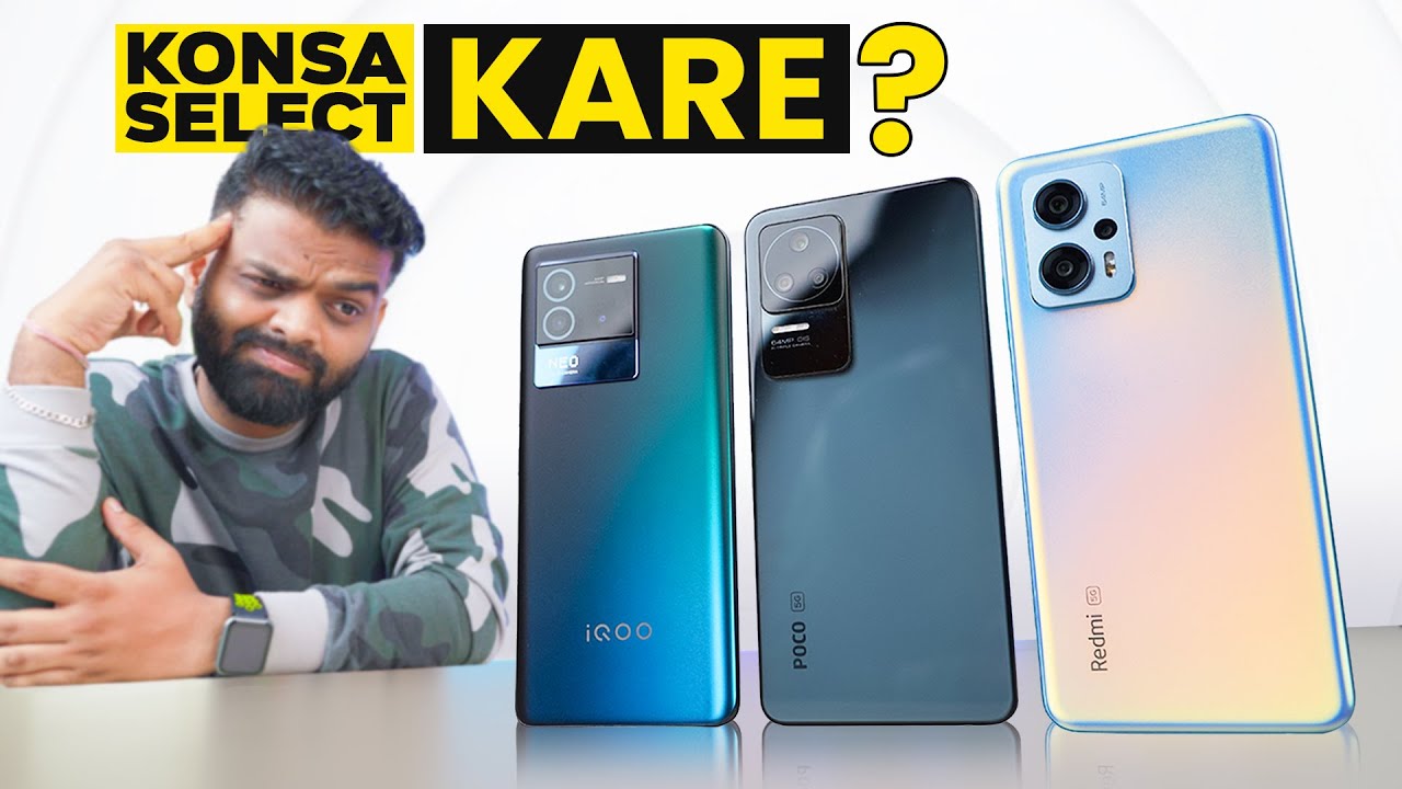 Konsa Hoga Best Apke Liye? Redmi K50i vs Poco F4 vs iQOO Neo 6