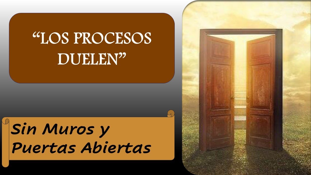 LOS PROCESOS DUELEN