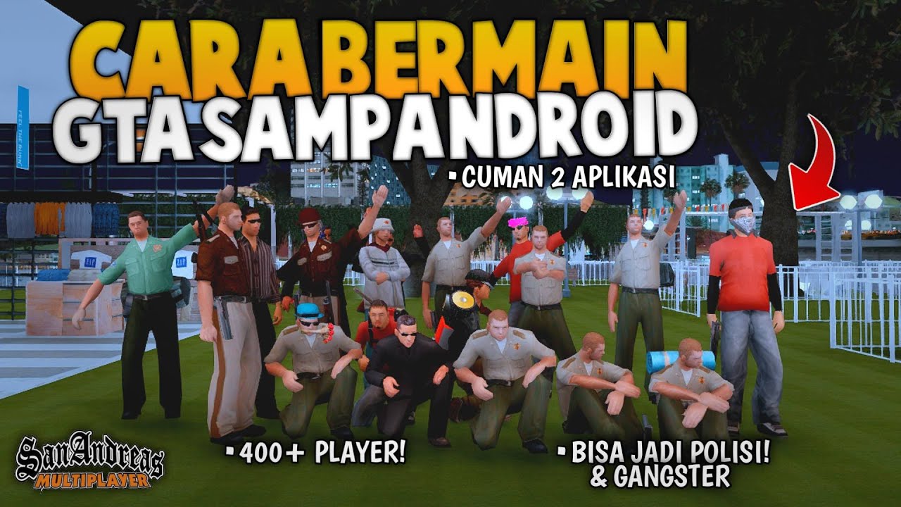 TUTORIAL BERMAIN GTA SAMP ROLEPLAY ANDROID TERBARU 2026 !!
